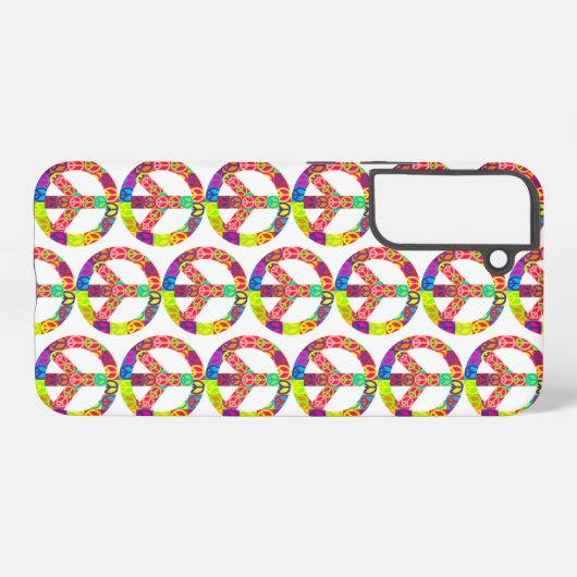 Patchy Peace Samsung Galaxy Hülle (Rückseite (Horizontal))