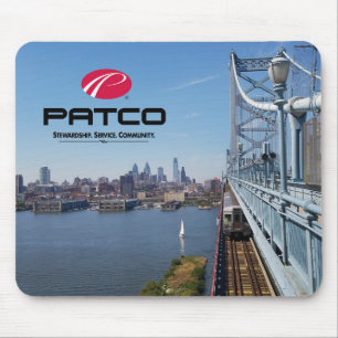 PATCO Philadelphia Skyline Mousepad