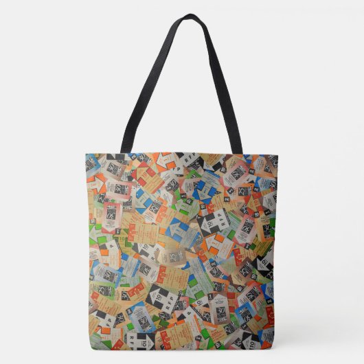 PATCO Retro Fare Tote Bag Tasche (Vorderseite)