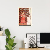 PATE DENTIFRICE French Paris Toothpaste Zahnbürste Poster (Heimbüro)