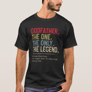 Pate Der Eine Der Einzige Die Legende Er kennt Eva T-Shirt
