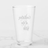 Pate des Bride Glass Glas (Rückseite)