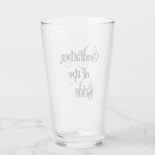 Pate des Bride Glass Glas (Rückseite)