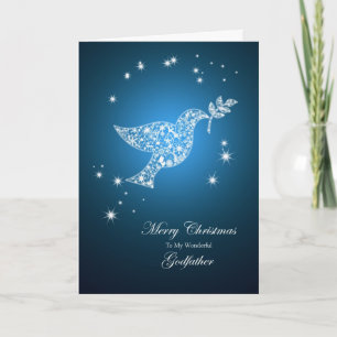 Pate, Dove of Peace Weihnachtskarte Feiertagskarte