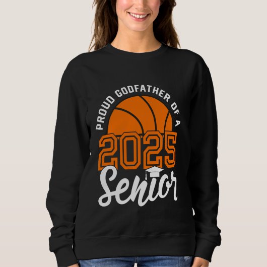 Pate eines Senior Basketball Abschluss Sweatshirt (Vorderseite)