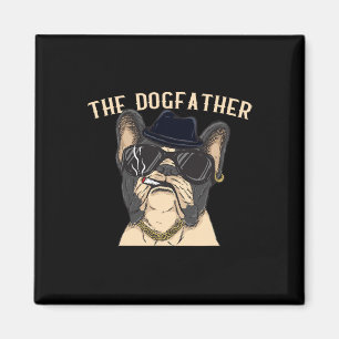 Pate - Frenchie Dad Mafia Französische Bulldogge G Magnet