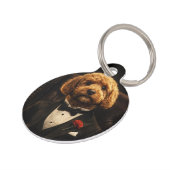Pate inspirierter Cockapoo-Hundeanhänger Haustiermarke (Seite)