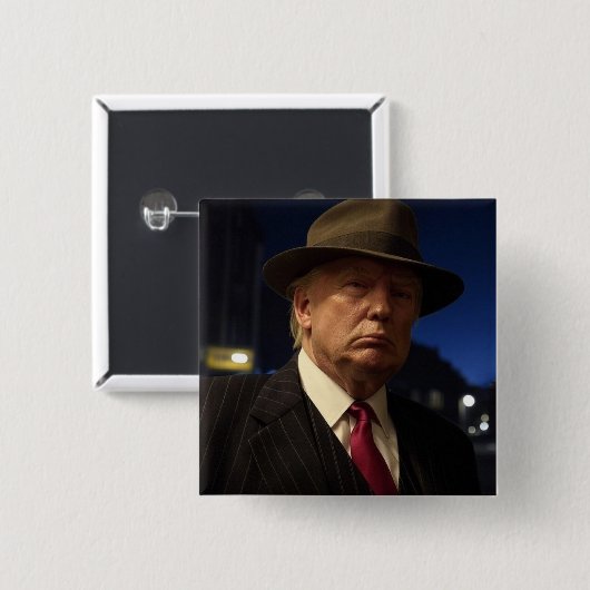 Pate of America Don J. Trump Button (Vorne & Hinten)