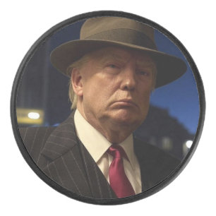 Pate of America Don J. Trump Eishockey Puck