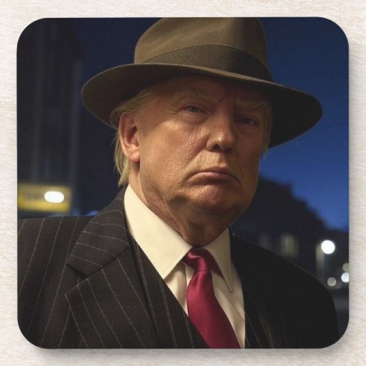 Pate of America Don J. Trump Getränkeuntersetzer (Vorderseite)