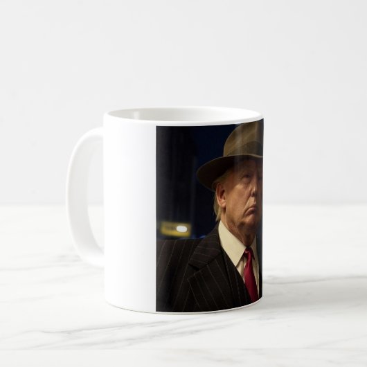 Pate of America Don J. Trump Kaffeetasse (Vorderseite Links)