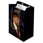 Pate of America Don J. Trump Mittlere Geschenktüte (Vorderseite Schrägansicht)