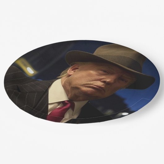 Pate of America Don J. Trump Pappteller (Schrägansicht)