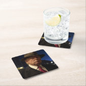 Pate of America Don J. Trump Rechteckiger Pappuntersetzer (Vor Ort)