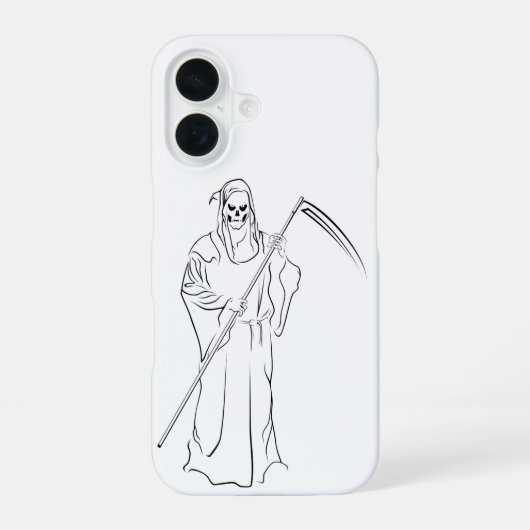 Pate/Pate/Grim iPhone 16 Hülle (Rückseite)