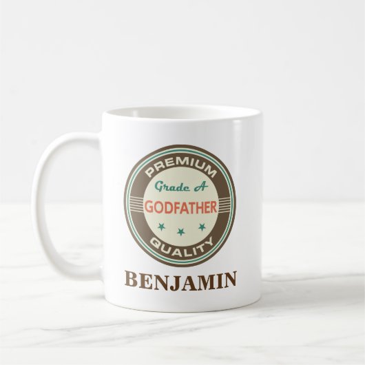 Pate-personalisiertes Büro-Tassen-Geschenk Kaffeetasse (Links)