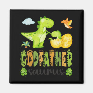 Pate Saurus T-Rex Dinosaur passender Väter Magnet