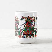 Patecatl - Gott der Medizin und Operation Verwandlungstasse (Zentrum)