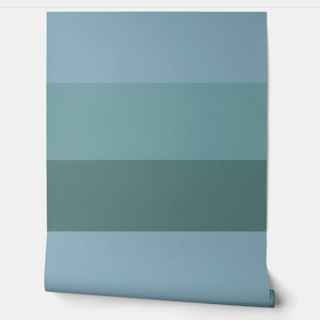 Patel Blue Stripes Tapete (Abrollen)