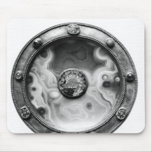 Paten mit einer Medaillonschilderung dauern Mousepad