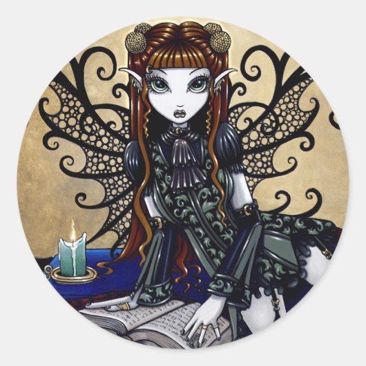 "Patence" 3" Round Stickers (Vorderseite)