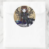 "Patence" 3" Round Stickers (Tasche)