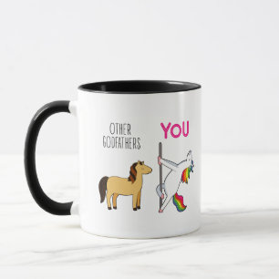 Patenonkel Einhorn Lustiger Kaffee Tasse