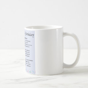 Patensohn-Gedicht - 21. Geburtstag Kaffeetasse