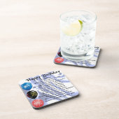 Patensohn-Gedicht - alles Gute zum Untersetzer (Rechte Seite)