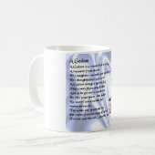 Patensohngedicht - Abschlussentwurf Kaffeetasse (Vorderseite Links)