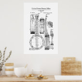 Patent - Banjo - Poster (Küche)
