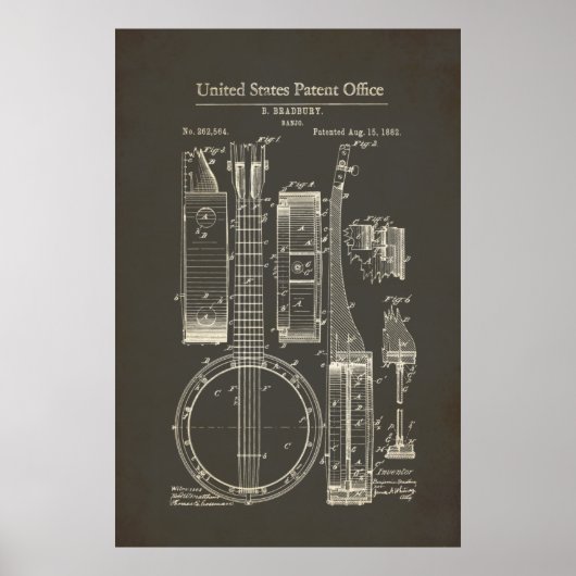 Patent - Banjo - Poster (Vorne)