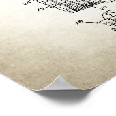 PATENT FÜR ALTERGERÄTE POSTER (Ecke)
