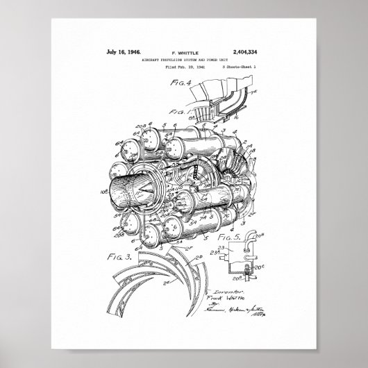 Patent für Antriebssystem und Power Poster (Vorne)