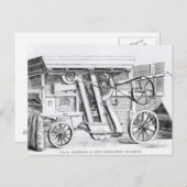 Patent Garrett and Sons kombinierte Drohung Postkarte (Vorne/Hinten)