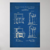 Patent - Klavier - Aufrecht - Poster (Vorne)