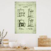 Patent - Klavier - Plakat (Küche)