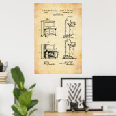 Patent - Klavier - Plakat (Heimbüro)