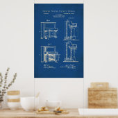 Patent - Klavier - Poster (Küche)