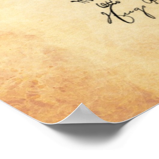 Patent - Klavier - Poster (Ecke)