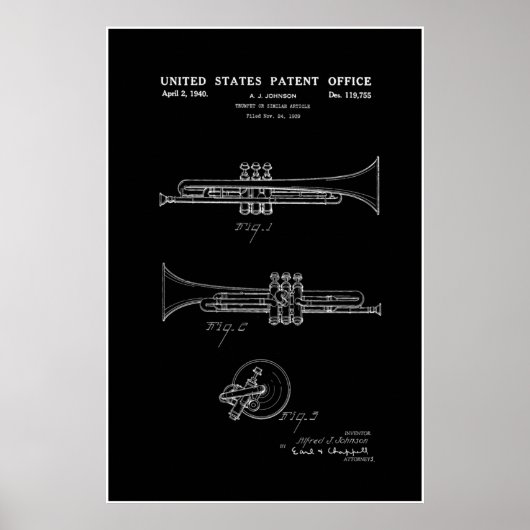 Patent - Trumpet - Plakat (Vorne)