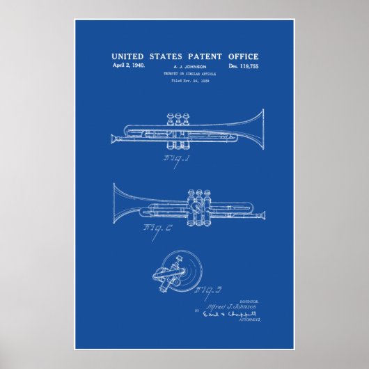 Patent - Trumpet - Plakat (Vorne)