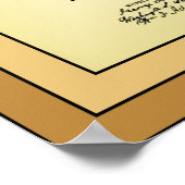 Patent Zeichnend ~ Wallace B. Wood ~ Wood Banjo ~ Poster (Ecke)