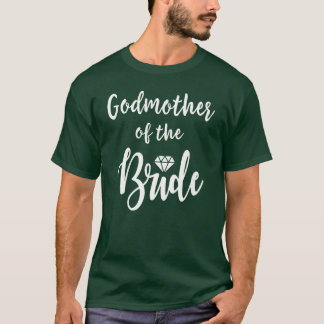Patentante der Braut Hochzeitsprobe Abendessen Bri T-Shirt