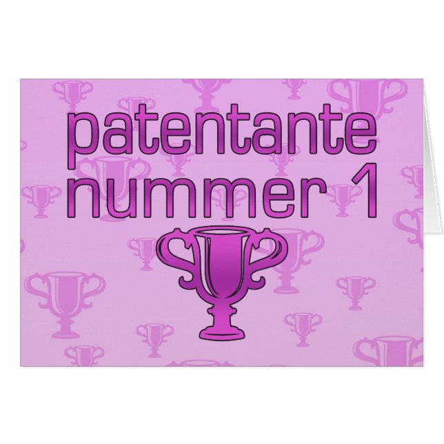 Patentante Nummer 1 (Vorderseite (Horizontal))