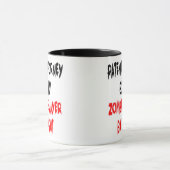 Patentanwalt Zombie Slayer Joke Tasse (Zentrum)