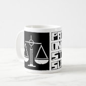 Patente überleben kaffeetasse (Vorderseite Links)