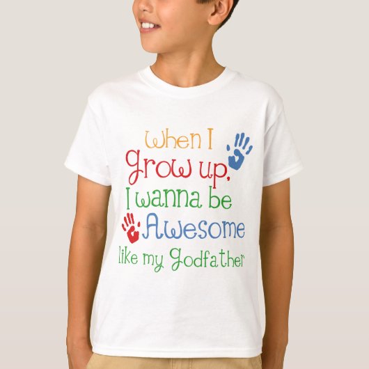 Patentkind-Geschenk-fantastischer Pate T-Shirt (Vorderseite)