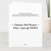 Patentmedizin Ad 1860 Karte (Rückseite)