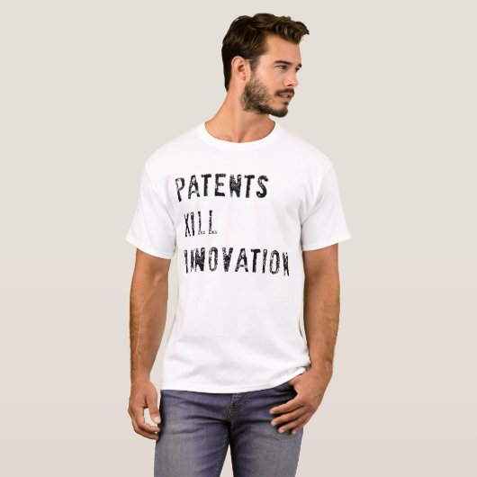 Patenttötungsinnovation (Licht) T-Shirt (Vorne ganz)